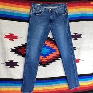 Vintage Levi’s Lo-Ball Big E Skinny jeans 33 x 32